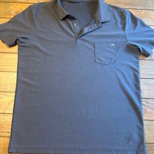 Vuori Men's Polo Shirt - Dark Blue